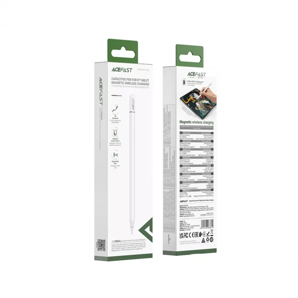 Acefast - Capacitive Wireless Charging Pencil for Apple iPads
