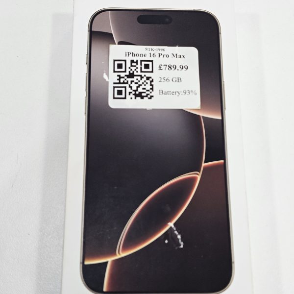 iPhone 16 Pro Max - Gold - 256GB - Unlocked